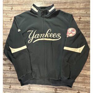 New York Yankees Majestic Therma Base Zipper Front MLB Jacket size XL color Navy